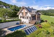 Exklusives Wohnhaus mit Panoramablick, Pool & Home-Spa am Magdalensberg