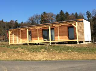 Modernes MASSIVHOLZ Modulhaus mit Terrasse und Grundstück in SO Steiermark zu verkaufen