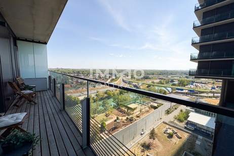 Entzückendes Apartment (vollmöbliert) mit Rundumblick und Goodies wie Concierge, Gemeinschaftsterrasse, Rooftop-Pool u.v.m., Wohnung-kauf, 499.000,€, 1030 Wien 3., Landstraße