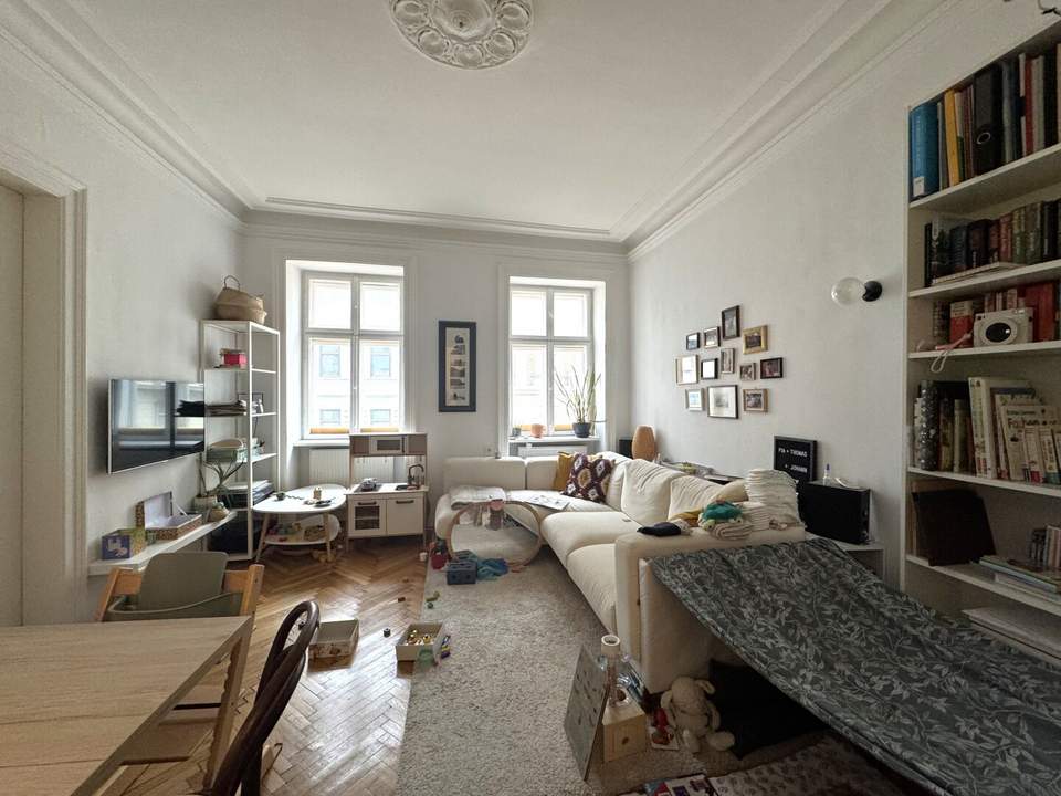 3-Zimmer Altbau-Juwel im begehrten Alsergrund