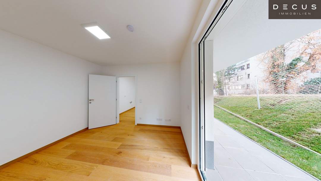 | 2 ZIMMER | GARTENWOHNUNG | LICHTDURCHFLUTETE TERRASSENWOHNUNG | NEUBAU | HEIZUNG & WARMWASSER BEREITS INKLUDIERT