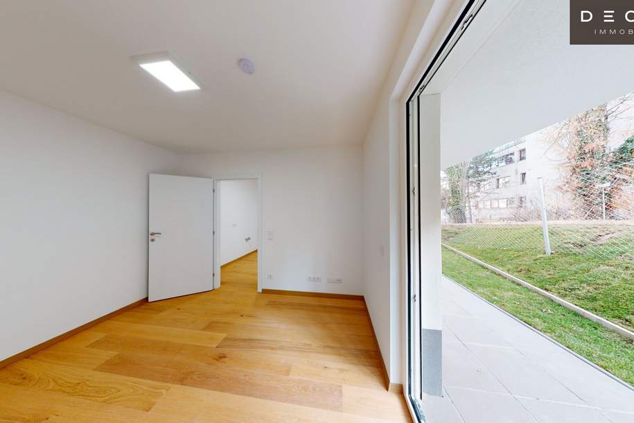 | 2 ZIMMER | GARTENWOHNUNG | LICHTDURCHFLUTETE TERRASSENWOHNUNG | NEUBAU MIT FUßBODENHEIZUNG &amp; KÜHLUNG | HEIZUNG &amp; WARMWASSER BEREITS INKLUDIERT, Wohnung-miete, 984,45,€, 1140 Wien 14., Penzing