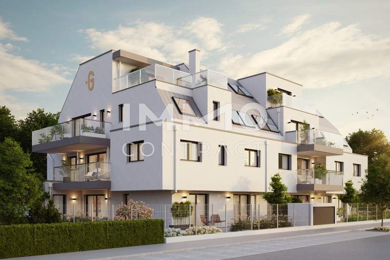 5 Zimmer Penthouse mit 2 Terrassen - 200m zur U1 Rennbahnweg - provisionsfrei, Wohnung-kauf, 1.599.900,€, 1220 Wien 22., Donaustadt