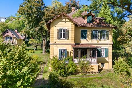 Jahrhundertwende-Villa auf parkähnlichem Grundstück im Zentrum, Haus-kauf, 2.300.000,€, 9220 Villach Land