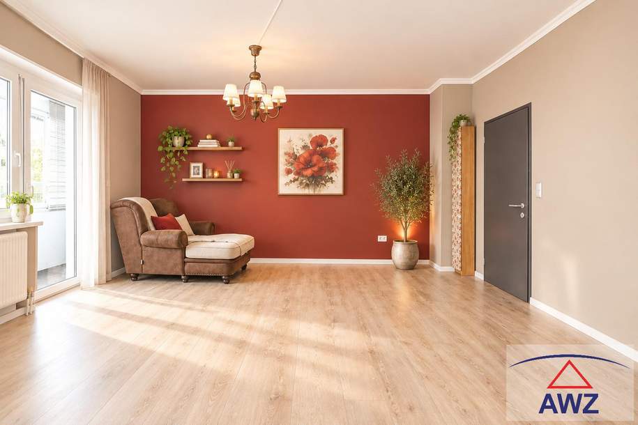 Schöne FAMILIENWOHNUNG mit traumhafter Aussicht in die Berge!, Wohnung-kauf, 239.000,€, 4600 Wels(Stadt)