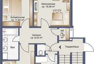 1230 Wien, 3 Zimmer-Eigentumswohnung in Mauer mit West-Loggia