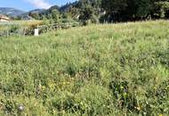 Traumhaftes Baugrundstück in Sappl, Kärnten – Blick auf den Millstätter See.