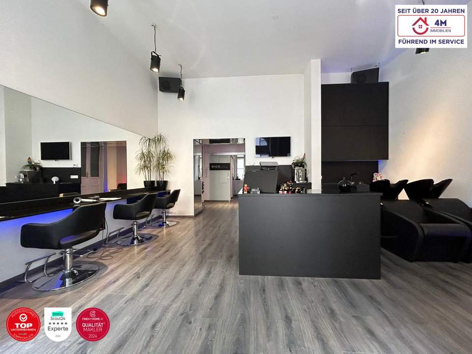 Friseursalon in TOP- Lage zu mieten ++ unbefristet++ branchenfrei++ stark reduzierte Ablöse