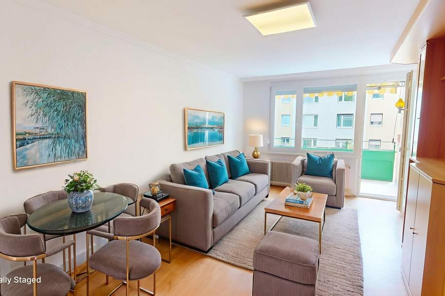 3-Zimmer-Wohnung mit Loggia & Stellplatz in Grünruhelage, Wohnung-kauf, 285.000,€, 2103 Korneuburg