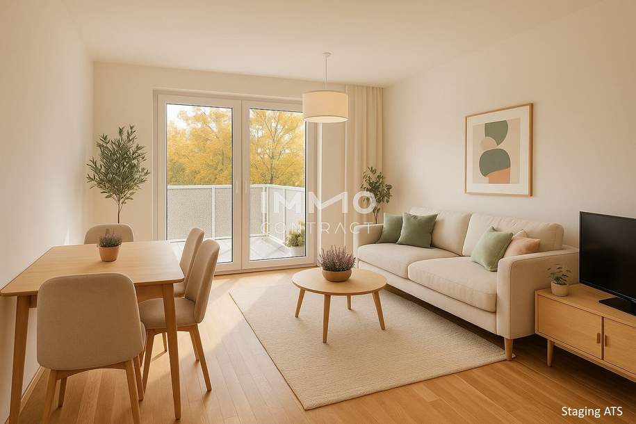 TOWNHOUSE - 4 Zimmer Wohnung mit Terrasse und Garten U3 Erstbezug, Wohnung-miete, 2.251,70,€, 1110 Wien 11., Simmering