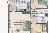 Wohnjuwel nahe Velden: Frisch modernisierte 3-Zimmer-Wohnung mit Karawankenblick und großem Kellerabteil