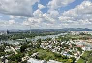 Stadtleben mit Weitblick und Pool: 3 Zimmer Hochhauswohnung zum Verlieben. Provisionsfrei und Erstbezug - U1 Kagran