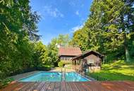Renovierungsbedürftiges Landhaus mit Pool , Grundfläche 1.594 m² Renovierung und Schönheitsreparaturen sind erforderlich, dennoch sofort beziehbar!