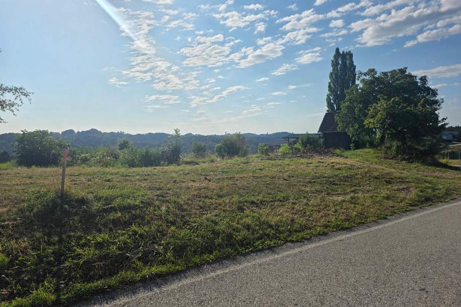Baugrund + Freiland (Weingarten) in Aussichtslage auf slowenischer Seite!, Grund und Boden-kauf, 49.000,€, 8472 Leibnitz