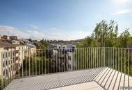 Dachterrassenwohnung | Erstbezug nach Errichtung | südseitig | Klima & Luftwärmepumpe | Tiefgaragenplatz | über 3m Raumhöhe
