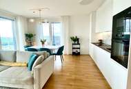 Exklusive und moderne 3-Zimmer-Wohnung mit Balkon in 1020 Wien – Einzigartige Aussicht, Marina Tower, VIP - Location