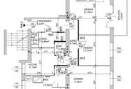 Generalsanierte 3-Zimmer-Wohnung mit Südbalkon und 2 Bädern