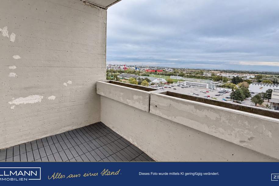 Hoch hinaus, frei gestalten! 3 Zimmer mit großer Loggia und herrlicher Aussicht im 9. Liftstock | ZELLMANN IMMOBILIEN, Wohnung-kauf, 249.500,€, 2344 Mödling
