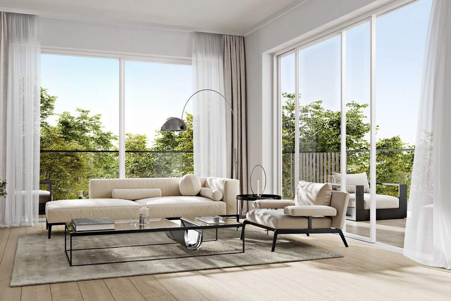 Nachhaltig Wohnen mit Grünblick: Entdecken Sie die 4-Zimmerwohnung mit 15m² Balkon, Wohnung-kauf, 998.000,€, 1140 Wien 14., Penzing