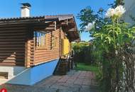 Ihr Stückchen heile Welt – charmantes Blockhaus mit viel Platz im Grünen