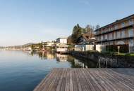 Eigentumswohnung im Zentrum von Velden mit privatem Seezugang.