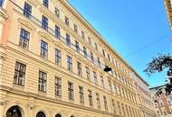 TOPLAGE, BÖRSE-NÄHE, klimatisierte 157 m2 Maisonette mit 18 m2 Terrasse, 4 Zimmer, Küche, Wintergarten, 2 Bäder, Zelinkagasse