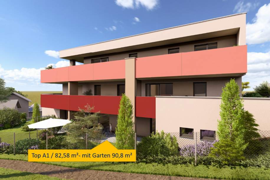 Großzügige Gartenwohnung in den STADTTERRASSEN PEUERBACH / provisionsfrei! ** JETZT FRÜHKÄUFER-RABATT!**, Wohnung-kauf, 413.544,€, 4722 Grieskirchen
