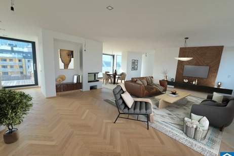 Stilvolle Maisonettewohnung mit Kamin und Dachterrassen im 4. Bezirk, Wohnung-kauf, 990.000,€, 1040 Wien 4., Wieden