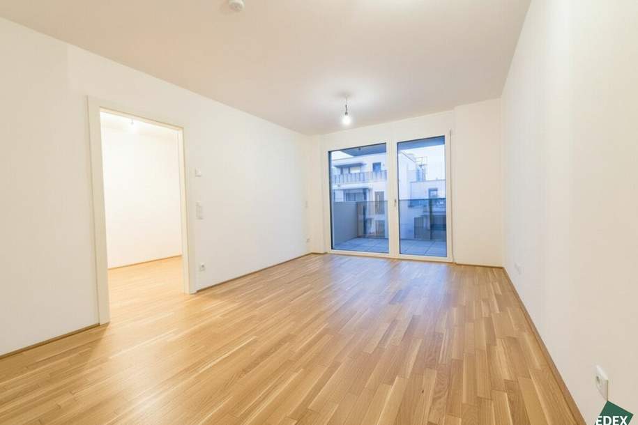 NEU - Moderne 2-Zimmer-Wohnung mit Balkon nahe U1 - ideal für Singles oder Paare, Wohnung-miete, 899,00,€, 1220 Wien 22., Donaustadt