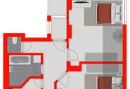 Zentrale Maisonette-Dachgeschosswohnung mit Terrasse in St. Pölten