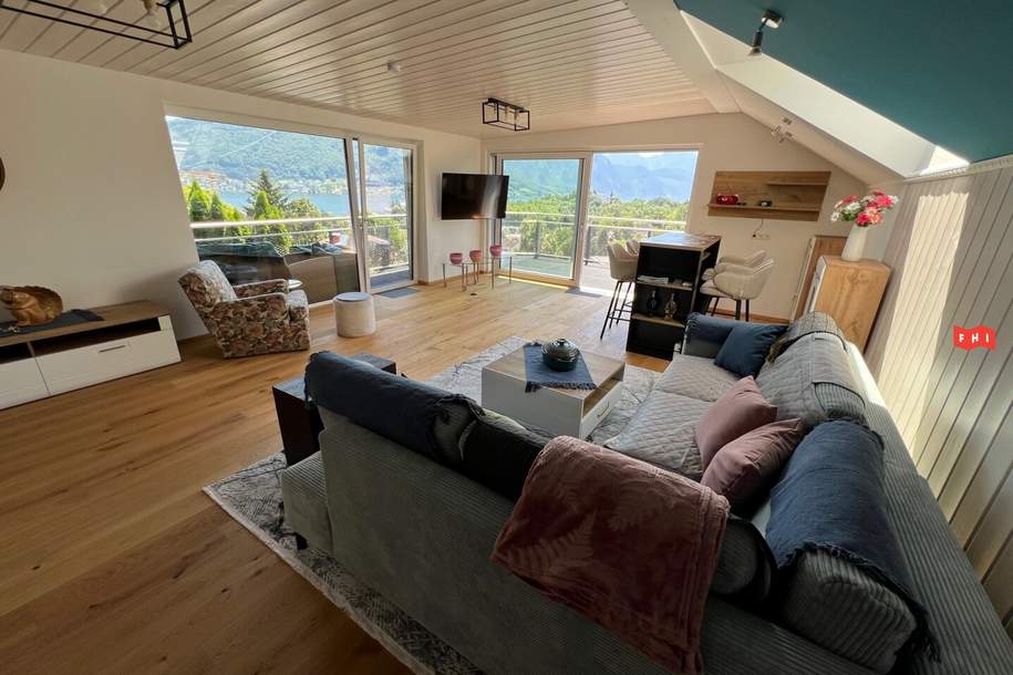 Exklusives Neubau-Penthouse in Bestlage in Gmunden am Traunsee mit wunderschönen Blick am Traunstein, Wohnung-miete, 3.190,00,€, 4810 Gmunden