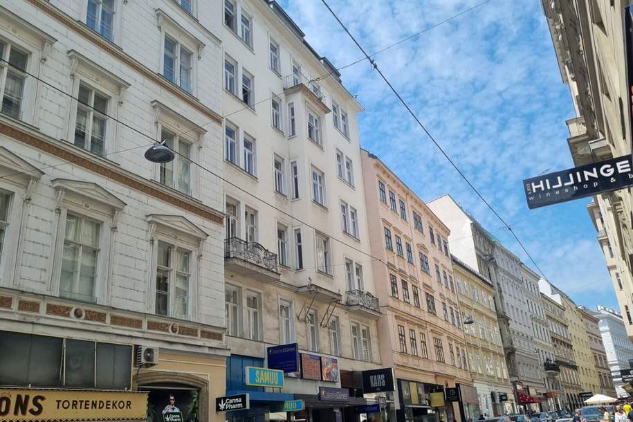 Schönes 5-Zimmer-Büro in City-Top-Lage, Gewerbeobjekt-miete, 3.531,85,€, 1010 Wien 1., Innere Stadt