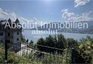 Attraktive Liegenschaft in schöner, sonniger Hanglage, mit 100 % Seeblick und exkl. Seegrund-Nutzung