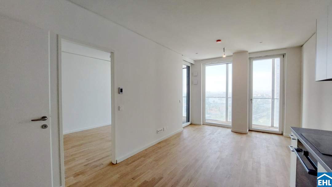 Rooftop Living bei der U1 Kagran – TOWER HOMES