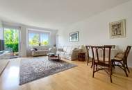 3-Zimmer-Wohnung zum Wohlfühlen mit West-Außenfläche inklusive Küche – Ruhe, Grünblick und perfekte Anbindung - Garage