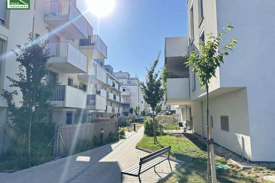 POG 83 - Hochwertige Neubau-Wohnung mit großer Terrasse nahe Gewerbepark Stadlau! Ab April verfügbar. - WOHNTRAUM, Wohnung-miete, 899,85,€, 1220 Wien 22., Donaustadt