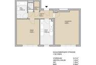 Lichtdurchflutete 2-Zimmer-Wohnung in Nußdorf zu vermieten!