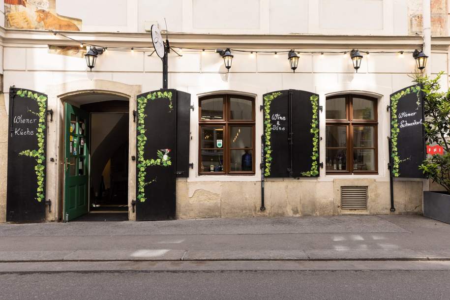 Hauben Lokal in bester Innen Stadt Lage + 100m2 Winebank Potential / Miete mit Kaufoption, Gewerbeobjekt-miete, 7.534,00,€, 1010 Wien 1., Innere Stadt