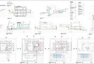 Eine Villa die sich abhebt, exklusives Architektur-Highlight, KNX Smart Home, Niedrigenergiehaus mit Pool, Photovoltaik- und Klimaanlage, elektrisch. Raffstores