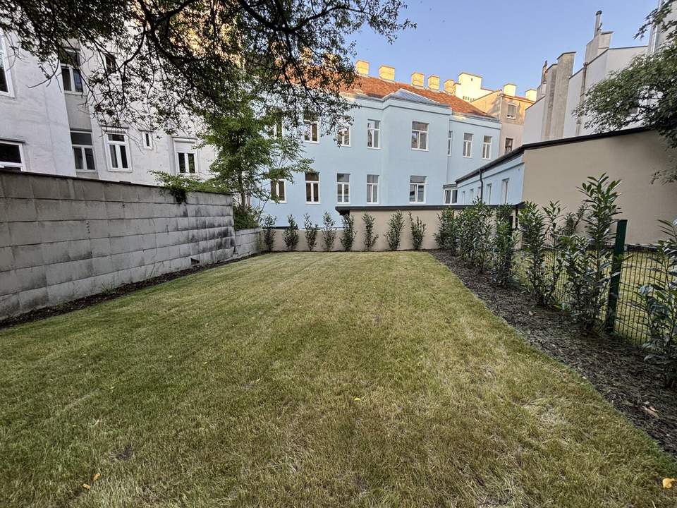 1180! ERSTBEZUG NACH GENERALSANIERUNG! Schöne Gartenwohnung nahe Türkenschanzpark zum Kauf!