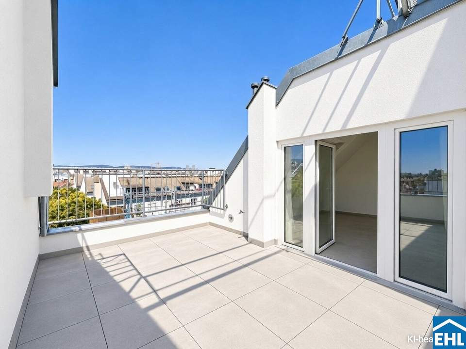 Großzügige Maisonette-Wohnung mit Terrasse- Exklusiv im 2. Dachgeschoß
