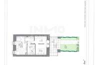 Wohnen mit Gartenidylle – Charmante 2-Zimmer-Wohnung mit großzügiger Loggia