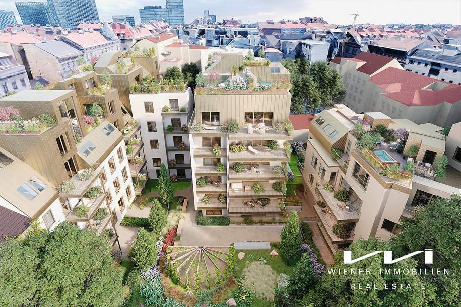 Quartier Starhemberg - 3 Zimmerwohnung mit Balkonen, Wohnung-kauf, 835.000,€, 1040 Wien 4., Wieden