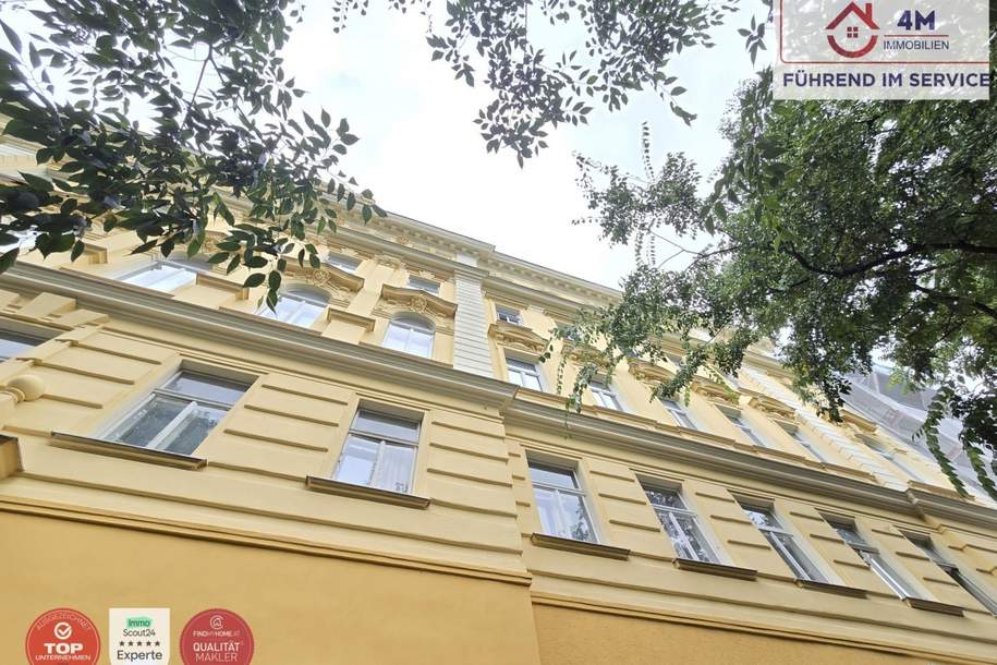 🏠 Charmante, komplett sanierte Altbauwohnung am Mexikoplatz – 4. Liftstock, Wohnung-kauf, 219.000,€, 1020 Wien 2., Leopoldstadt