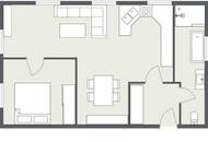 Moderne und großzügige 2 Zimmer Wohnung 10 Minuten von Villach