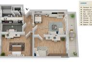 20. Bezirk 3 Zimmerwohnung mit tollem Panoramablick