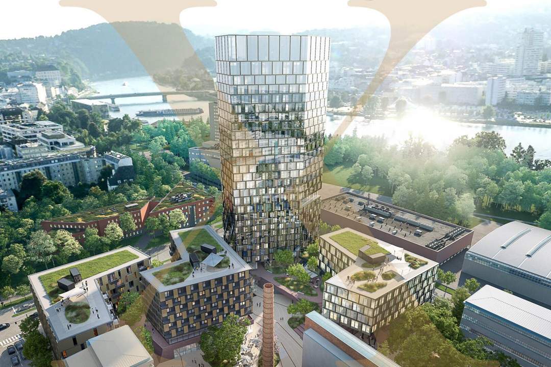 BOSTON! Top Gewerbefläche im Neubauprojekt Quadrill in Linz zu vermieten! BT3