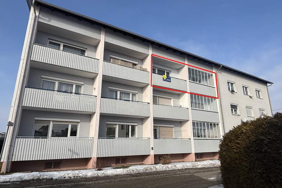 Eigentumswohnung in zentraler Lage, Wohnung-kauf, 105.000,€, 4724 Grieskirchen