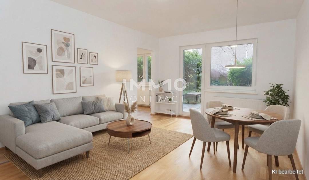 Charmante 3-Zimmer Wohnung mit Garten und Terrasse im Herzen von 1070 Wien – Top Lage!