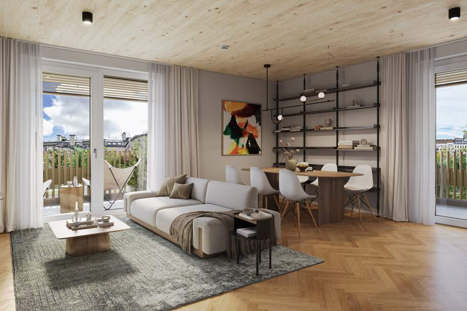 Willkommen im LeopoldQuartier LIVING, Wohnung-kauf, 314.000,€, 1020 Wien 2., Leopoldstadt